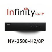 Infinity DVR NV-3508-H2/8P | NV 3508 H2/8P | NV3508H2/8P 80Mbps Bit Rate Input Max